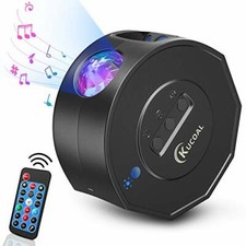 Star Projector,Night Light Projector with LED Nebula Large, Black