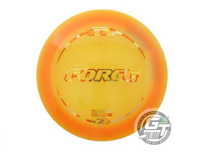 USED Discraft Z Lite Force 165g Orange Lava Foil Distance Driver Golf Disc