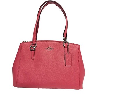 New Coach F57520 Small Christie Carryall In Crossgrain Leather