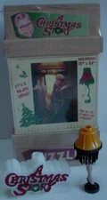 A Christmas Story Leg Lamp Puzzle Wood Crate Sealed New EXTRAS String Light