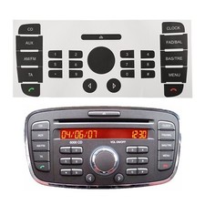 Set of Vinyl Stickers for Fixing For Ford For Mondeo For 6000 CD Radio Buttons