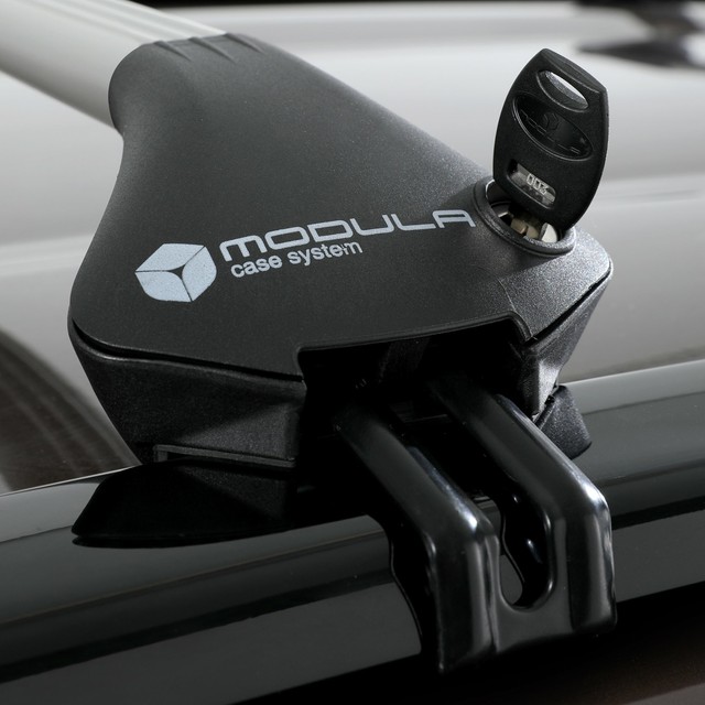 Modula Aluminium Silver Roof Bars VW PASSAT B8 Estate 1521 Closed