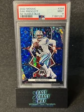 Dak Prescott 2022 Mosaic No Huddle Blue Ntl Pride PSA 9 Mint (28/75)