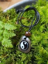 Kette,Kieselstein,Steinkette,YingYang