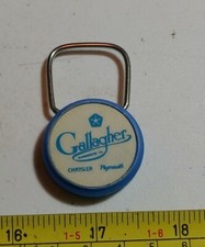 Vintage Gallagher Chrysler Plymouth Warminster PA Advertising Keychain