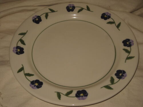 Hartstone USA 11" PANSY Dinner Plate Excellent Used Condition - Picture 1 of 6