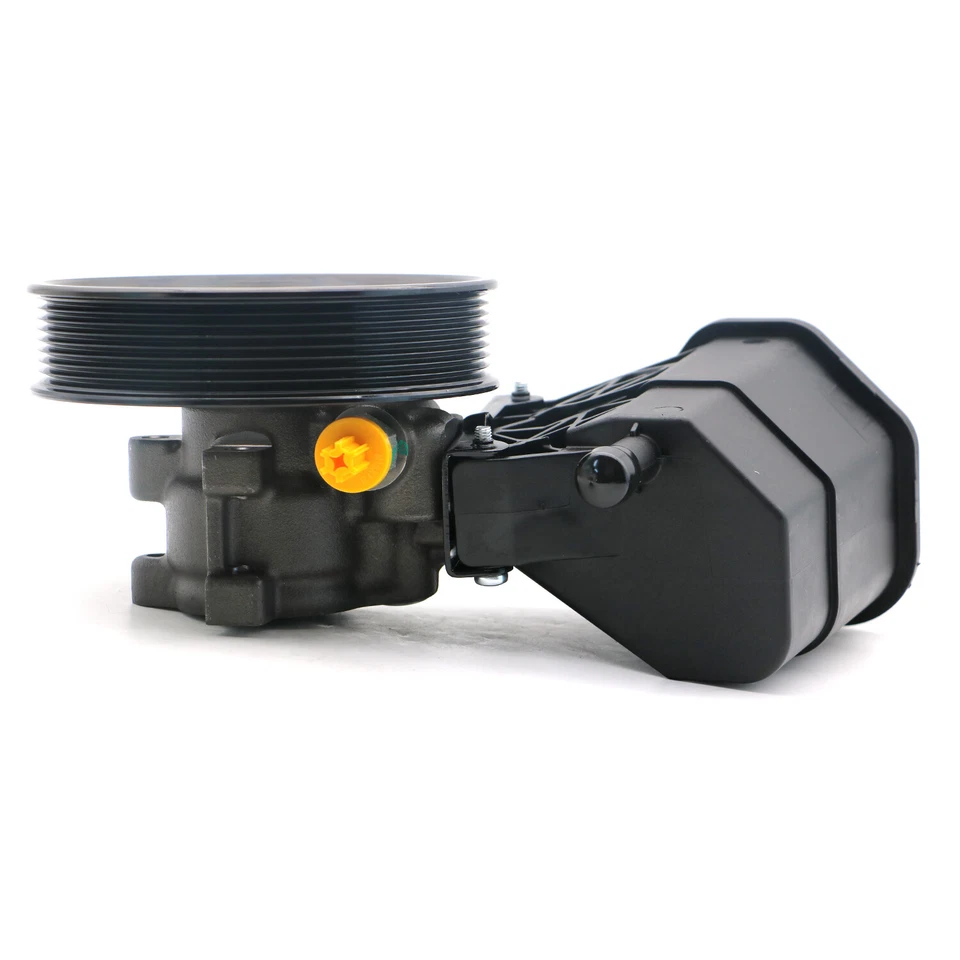 New Power Steering Pump w/ Reservoir & Pulley for 2003-2007 Dodge Ram 2500 3500 - Image 3 of 4