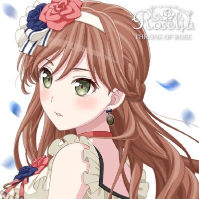 13. Single CD BanG Dream Roselia THRONE OF ROSE [Lisa Imai Ver.]