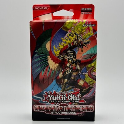 yugioh onslaught of the fire kings structure deck The official box openings of the Fire Kings Structure Deck just went live , so I took the time to comple its contents as well as put together a quick guide on