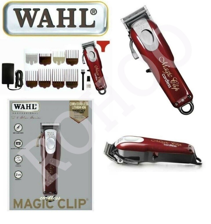 WAHL PROFESSIONAL STAR MAGIC CORDLESS HAIR CLIPPER *BNIB* UK