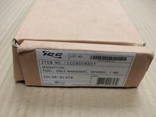 New ICC ICCMSCMA51 Panel Cable management interbay IRMS