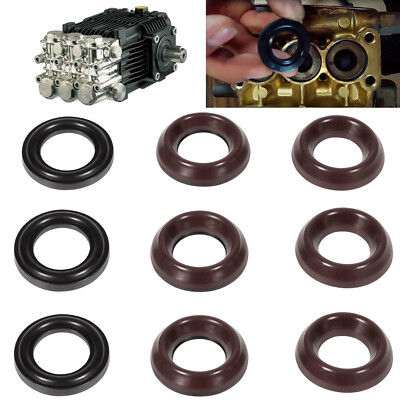 General Pump Kit 69 PACKING KIT 20mm, Repair Kit fits GP K69 Interpump (3 sets)