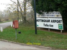Photo 6x4 Tollerton Airport postbox ref NG12 48 Standard freestanding E I c2011