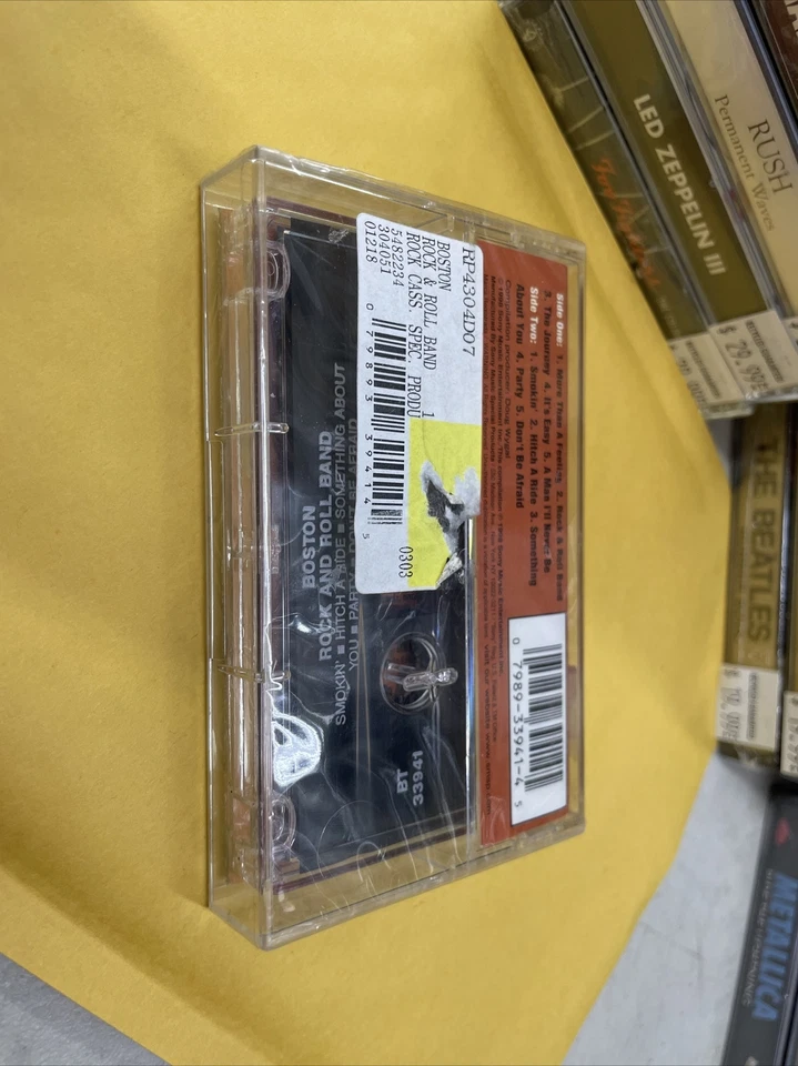 Boston Rock And Roll Band Cassette Sealed - Image 3 of 3