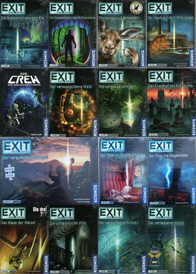 Kosmos - Exit Das Spiel / Escape Room / Fortgeschrittene / Einsteiger / ???