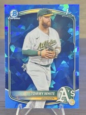 2025 Bowman Chrome Sapphire Tommy White 1st Prospect #BCP-251 Athletics