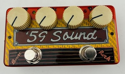 Z.Vex Effects '59 Sound Hand Painted Guitar Pedal Scratch & Dent B Stock Distort
