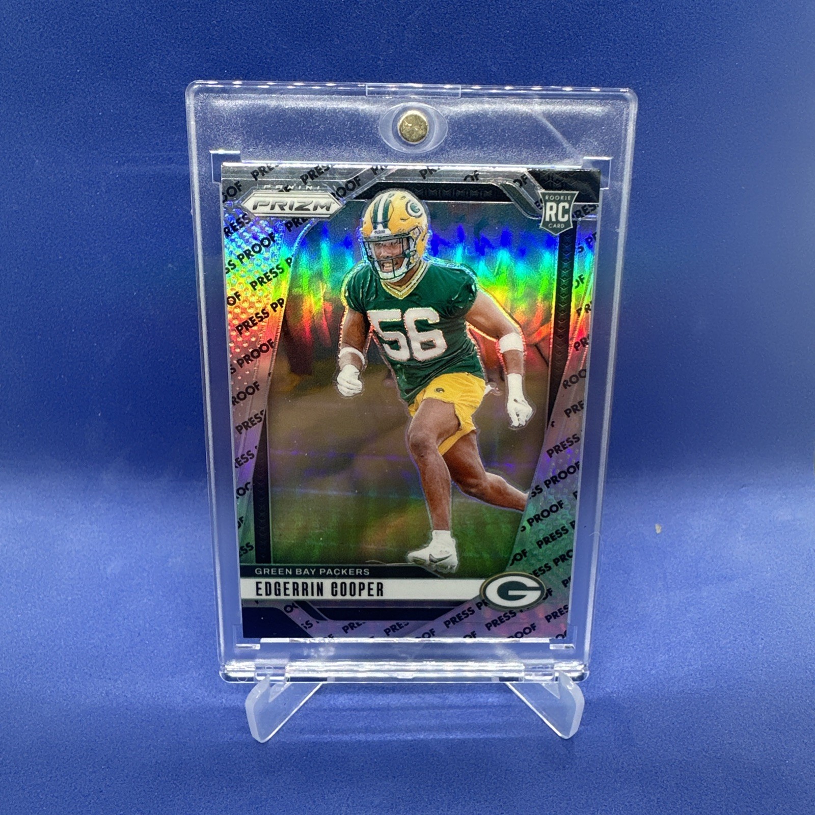 2024 Panini Prizm - Edgerrin Cooper - #331 - PRESS PROOF SSP Rare! RC Packers