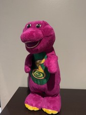 Vintage BARNEY DINO DANCE TALKING DANCING INTERACTIVE PLUSH DOLL