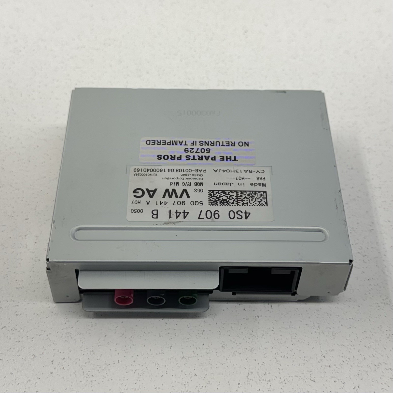 17-23 Audi R8 Rear View Camera Control Module 4S0907441B OEM