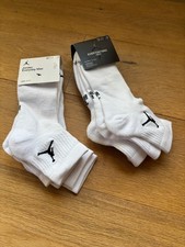 Nike Air Jordan 6 Pairs Everyday Max Ankle Socks Men  s Size L 8-12 Quarter Lot