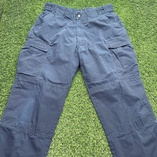 511 Tactical Pants BDUn Relaxed Fit Pants Mens Large Regular 36x30 Blue Ripstop