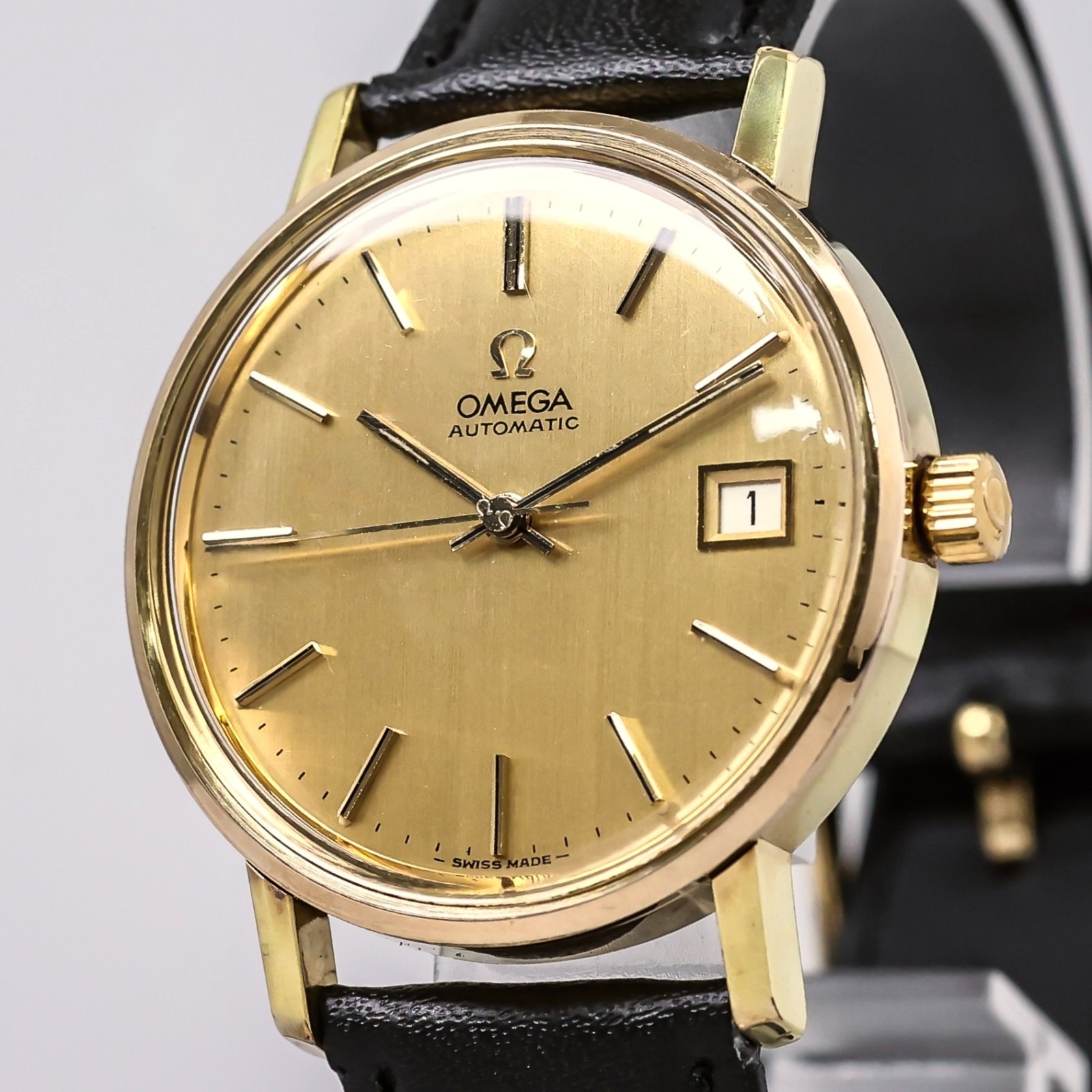 OH OMEGA Seamaster Cal.1012 Gold Men