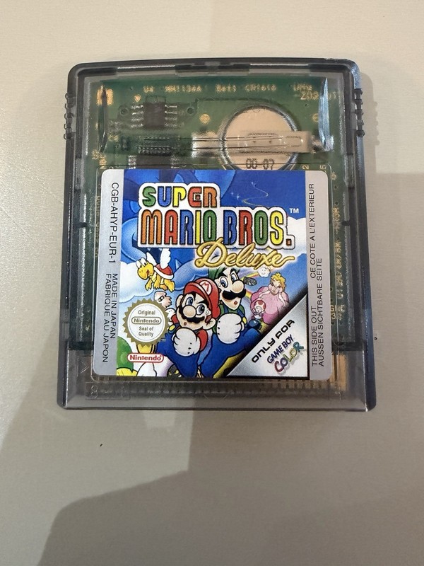 Super Mario Bros. Deluxe (Nintendo Game Boy Color, 1999) - European Version