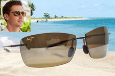 MAUI JIM rootbeer/bronze LIGHTHOUSE polarized H423-26/MJ0423S-002 sunglasses NEW