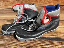 Alpina Nordic Cross Country Ski Boots Kids Size EU37 US5 for NNN A-576