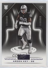 2018 Panini Playbook Rookies Purple Arden Key #155 0c4