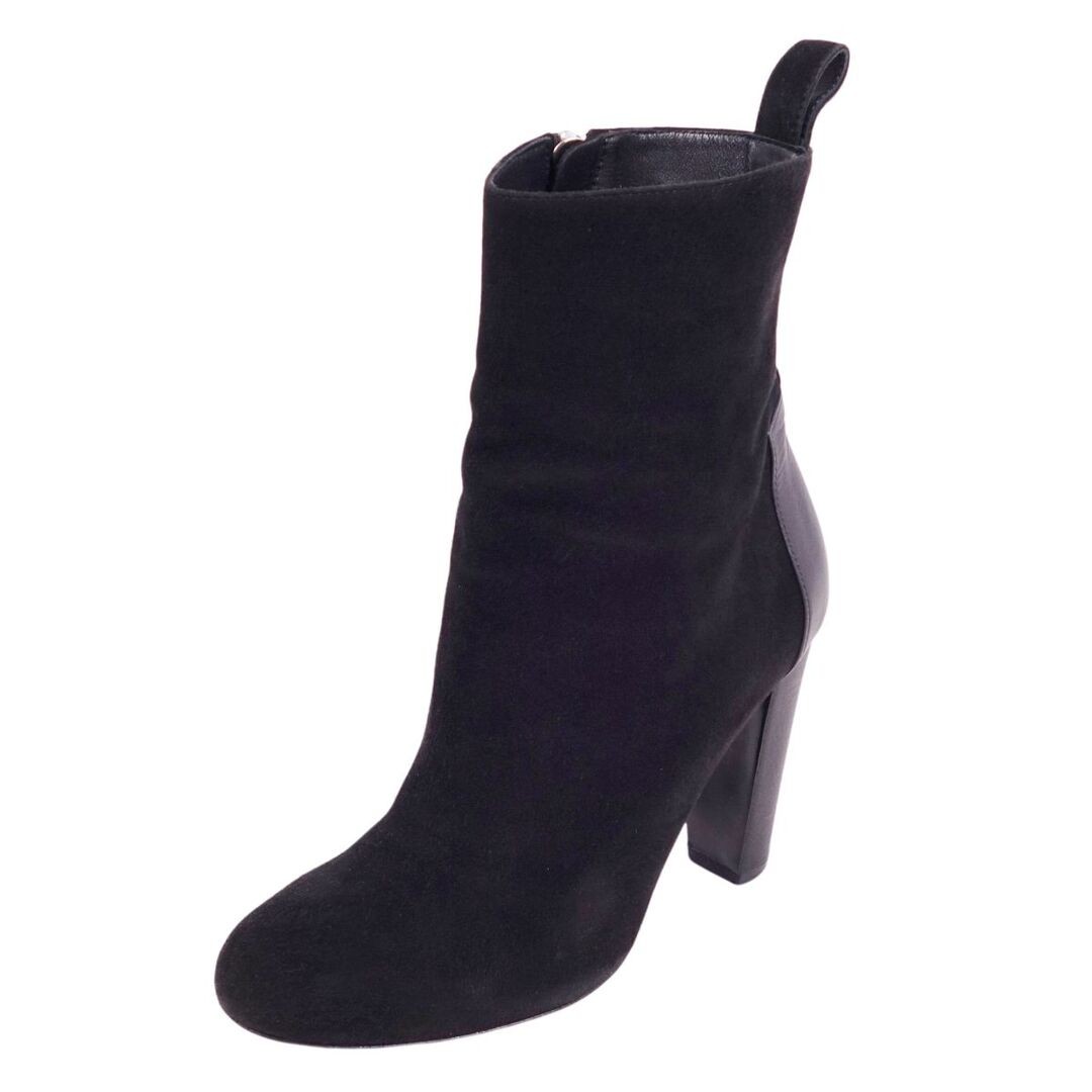Hermes boots booties short suede leather shoes women's 35.5 Used MOLO-0