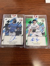 🔥 2025 Topps Pristine Marlins Rookie Auto Lot Connor Norby Adam Mazur /150🔥