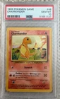 GEM MT 10 1999 Pokémon Base Set Charmander 46/102 PSA 10