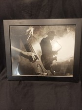 Cadre photo jazz noir et blanc 34x28