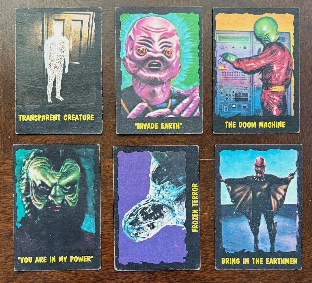 1964 Topps Outer Limits United Kingdom version - Card Lot  6