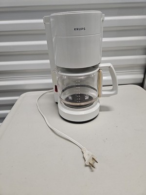 Krups Type 321 ProCafe 10 Cup Automatic Drip Coffee Machine Maker White