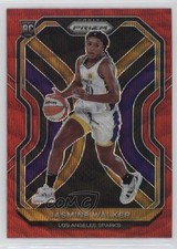 2021 Panini Prizm WNBA Ruby Wave Prizm Jasmine Walker #95 3g2