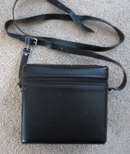 Genuine Leather Camera Case - Made in USA - NOS - Adjustable Strap