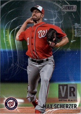 2021 Stadium Club Virtual Reality #VR25 Max Scherzer - BB