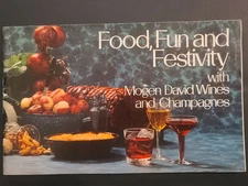 Food Fun and Festivity Mogan David Wines 48 Page Recipe Booklet