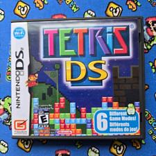 Tetris DS (Nintendo DS, 2006) Cartridge and Case 