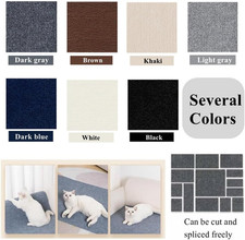 Cat Scratch Furniture Protector Mat DIY Cat Scratch Pad Self-Adhesive, Pet Sc...