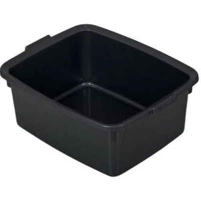 Addis 12L Fünf Sterne rechteckige Spülschüssel in Soft Black | 42 x 33 x 16 cm