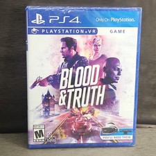 SEALED Blood & Truth Sony PS4 PlayStation VR NEW