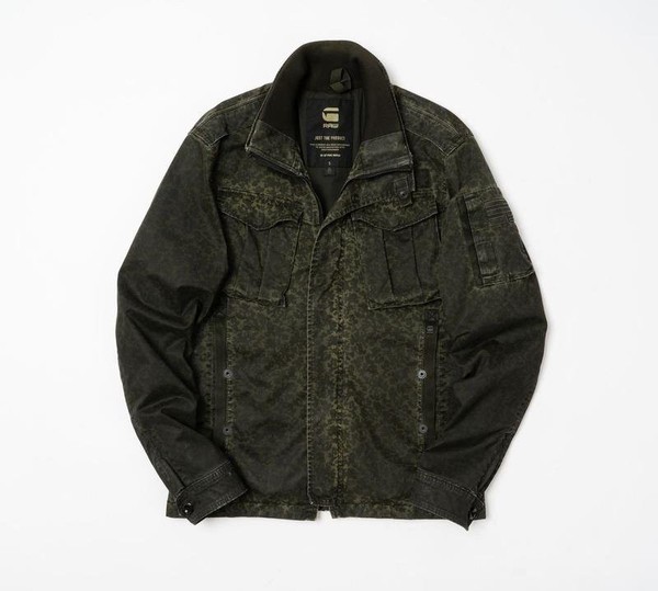 Men G-Star Raw Jacket Green Cotton 36 / S / 44