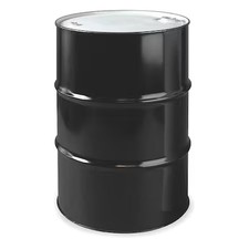 Closed Head Transport Drum, Steel, 55 Gal, Lined, Black, Drtl55-1209