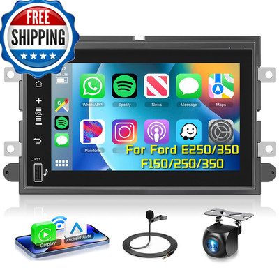 Podofo 2G 64G Radio For Ford F150 F250 F350 Fusion Edge Explorer Expedition Car