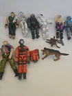 Lot of 8 Vintage GI Joe Action Figures