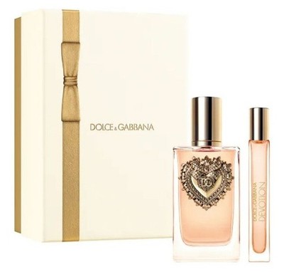 Dolce & Gabbana DEVOTION for Women 2 pcs GIFT SET 3.3 oz EDP Spray + 0.33 oz NEW